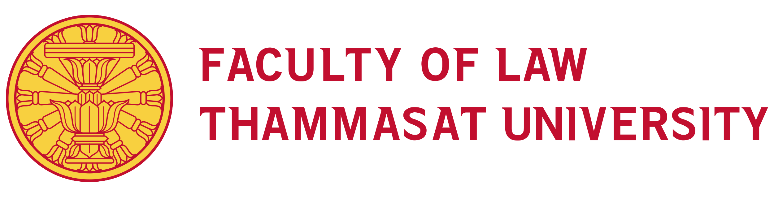 Thammasat University Faculty of Law Logo